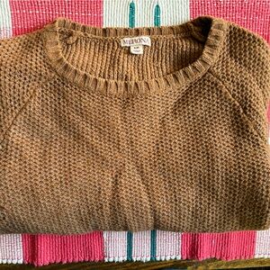 Brown Knit Sweater